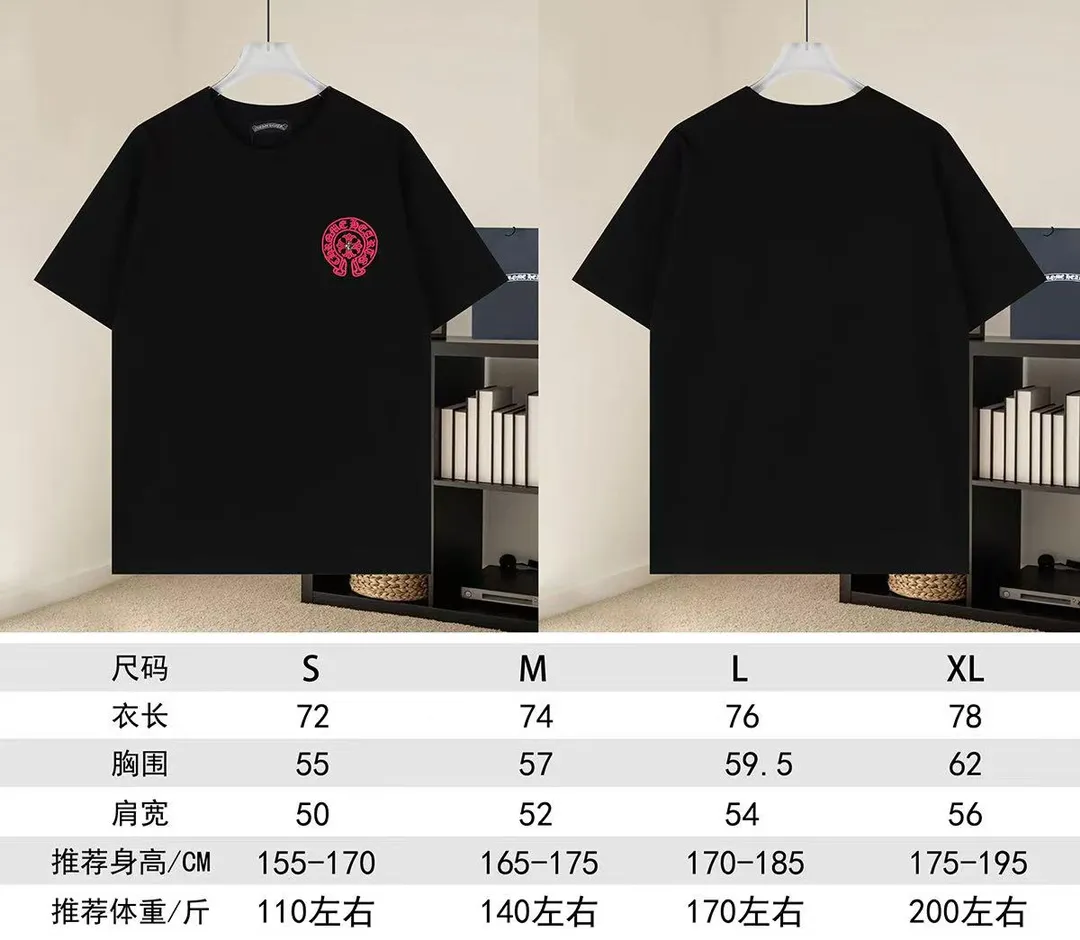 【 】 🐝（ ） （ ） Chrome hearts T 。 New Arrival logo， 。 ， ， ，Premium 26 . . . . . ！ Same Style :Black White Sizes:S M L XL